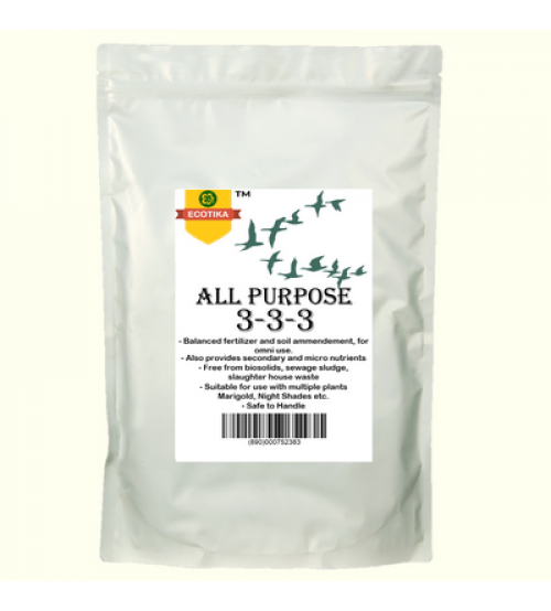 All Purpose Fertilizer Blend N.P.K. - 3:3:3 1 Kg